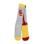 USC Trojans Men's 47 Brand Gray Thatcher Hybrid Crew Socks